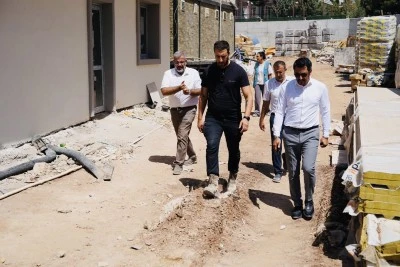 Siirt’te Yeni Yurt İnşaatı Denetlendi, Hedef Yeni Sezon