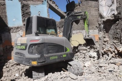 Siirt’te yıkım başladı! 16 bina yerle bir edildi