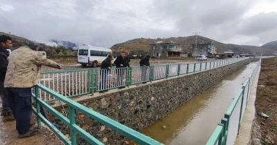 Siirt&rsquo;te Yol ve Altyapı &Ccedil;alışmaları Yerinde İncelendi