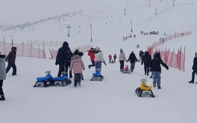 Siirt&rsquo;ten Bitlis Kayak Merkezi&rsquo;ne Moral Gezisi
