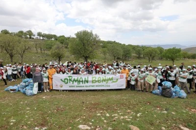 Siirt Tillo Tabiat Parkı&rsquo;nda &ldquo;Orman Benim&rdquo; Etkinliği D&uuml;zenlendi