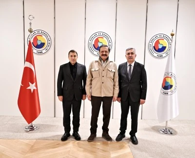 Siirt TSO Başkanı G&uuml;ven Kuzu, TOBB Başkanı Hisarcıklıoğlu&rsquo;nu Ziyaret Etti