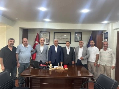 Siirt TSO&rsquo;dan Esnaf ve Sanatkarlar Odaları Birliği&rsquo;ne Hayırlı Olsun Ziyareti