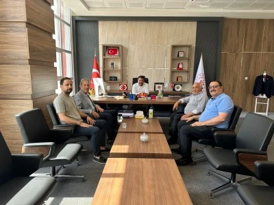 Siirt TSO'dan Gen&ccedil;lik ve Spor İl M&uuml;d&uuml;rl&uuml;ğ&uuml;ne Hayırlı Olsun Ziyareti