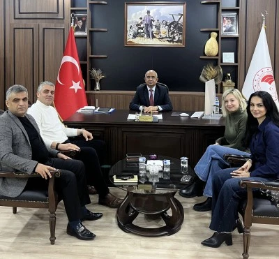 Siirt &Uuml;niversitesi &Ouml;ğretim &Uuml;yelerinden İl Tarım ve Orman M&uuml;d&uuml;r&uuml;ne Ziyaret
