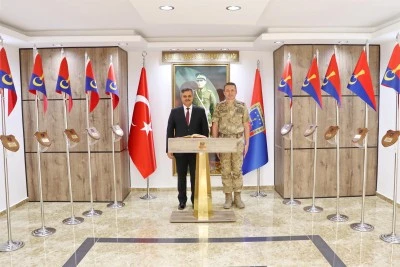 Siirt &Uuml;niversitesi Rekt&ouml;r&uuml; Şındak&rsquo;tan Tuğgeneral Yaman&rsquo;a hayırlı olsun ziyareti