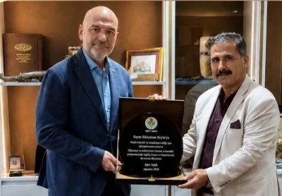 Siirt Vakfı&rsquo;ndan Eski İ&ccedil;işleri Bakanı Soylu&rsquo;ya Ziyaret