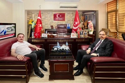 Siirt Valisi Kızılkaya&rsquo;dan BBP İl Başkanına Ziyaret