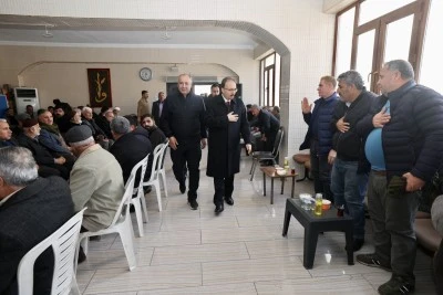 Siirt Valisi Kızılkaya&rsquo;dan Dayan Ailesine Başsağlığı Ziyareti