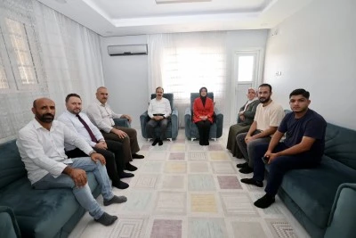 Siirt Valisi Kızılkaya’dan şehit ailesine ziyaret