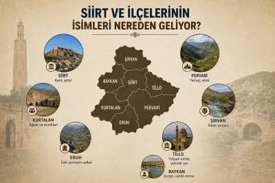 Siirt ve İl&ccedil;elerinin İsimleri Nereden Geliyor? İşte Tarihi K&ouml;kenleri