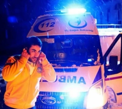Siirtli Ambulans Şoförü Kalp Krizi Sonucu Hayatını Kaybetti