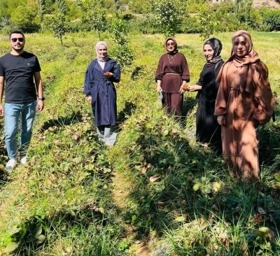 Siirtli Kadınlar Çilek Üretimini Batman’da Yerinde Gördü