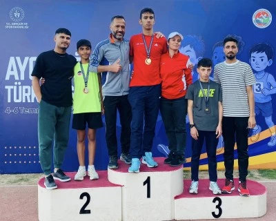 Siirtli sporcu Türkiye genelinde ilk üçte