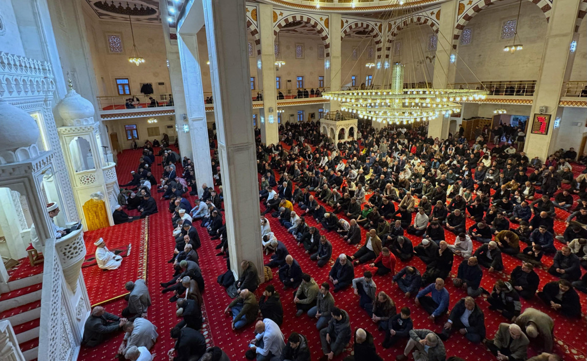 Siirt’te bayram namazı kılındı