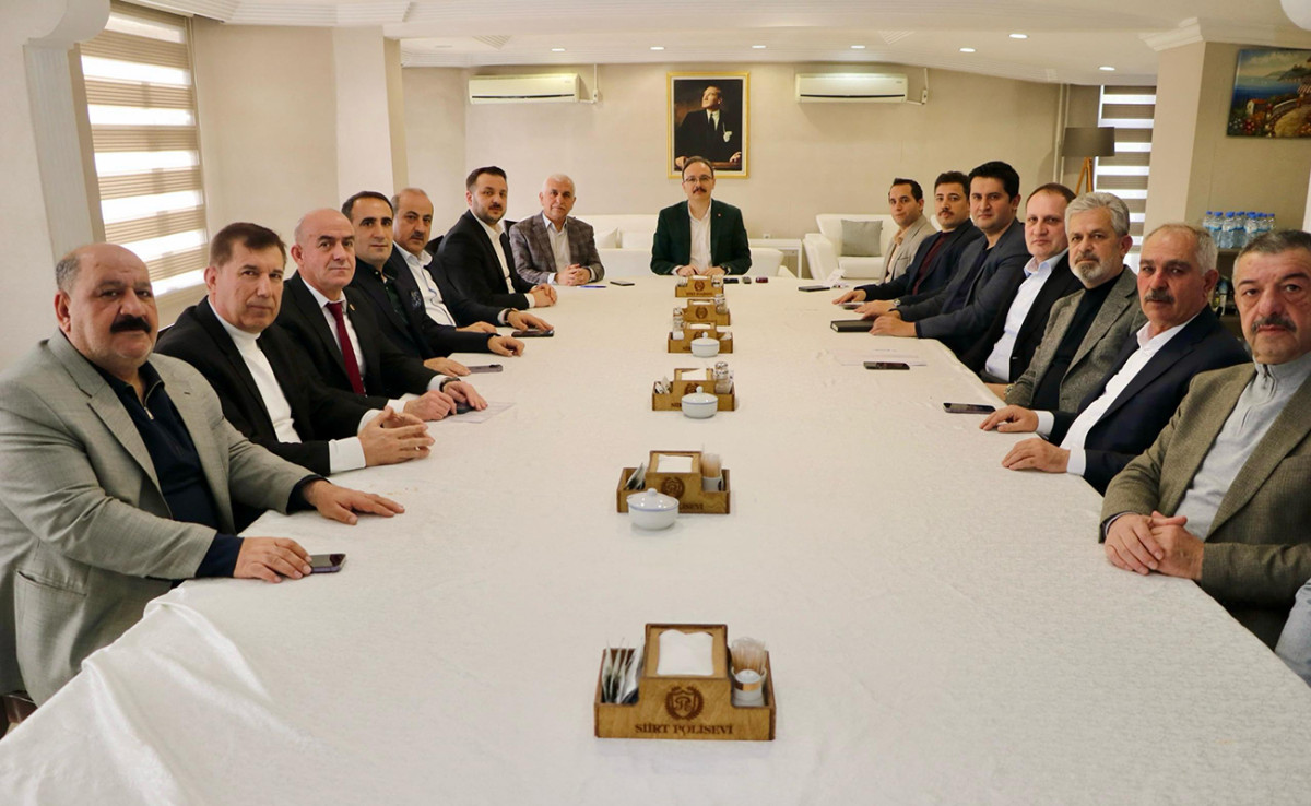 Siirt’te Belediye Başkanları Taleplerini Vali Kızılkaya’ya İletti