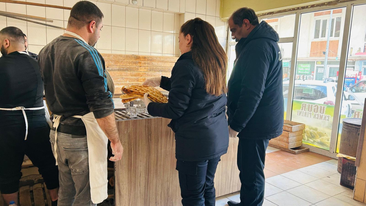 Siirt’te Ekmek Denetimleri Devam Ediyor