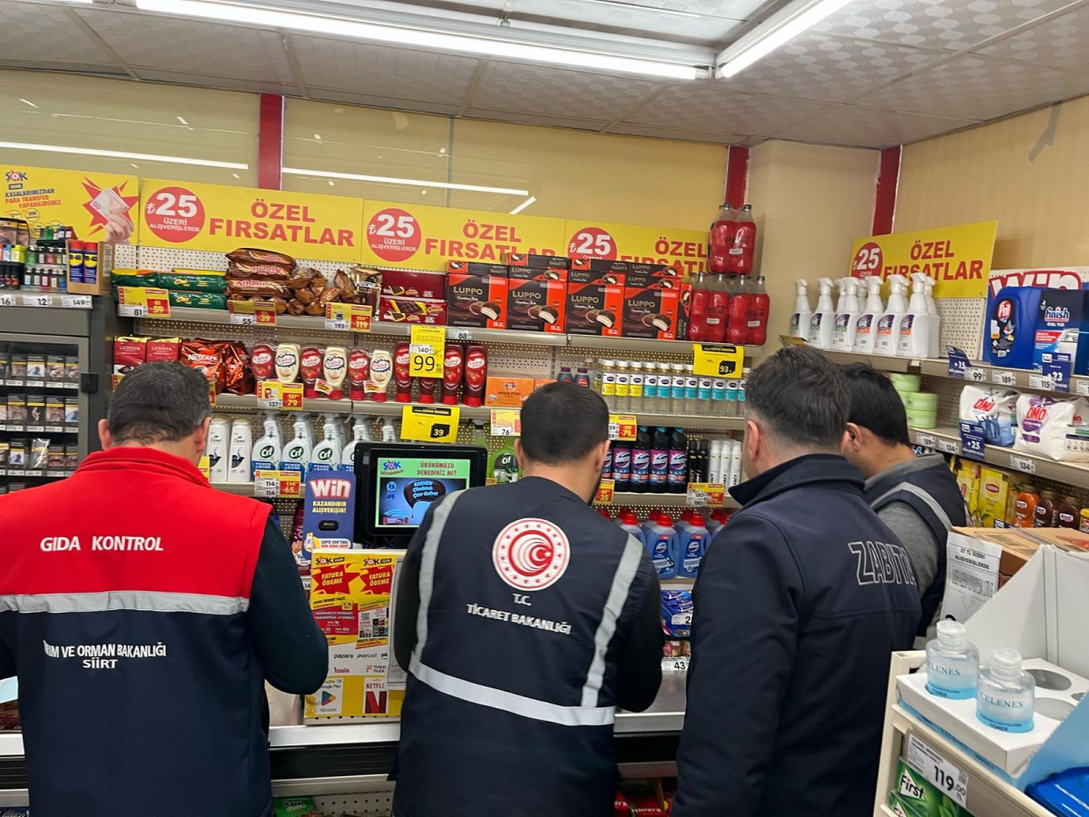 Siirt'te Ramazan Öncesi Marketler Mercek Altında