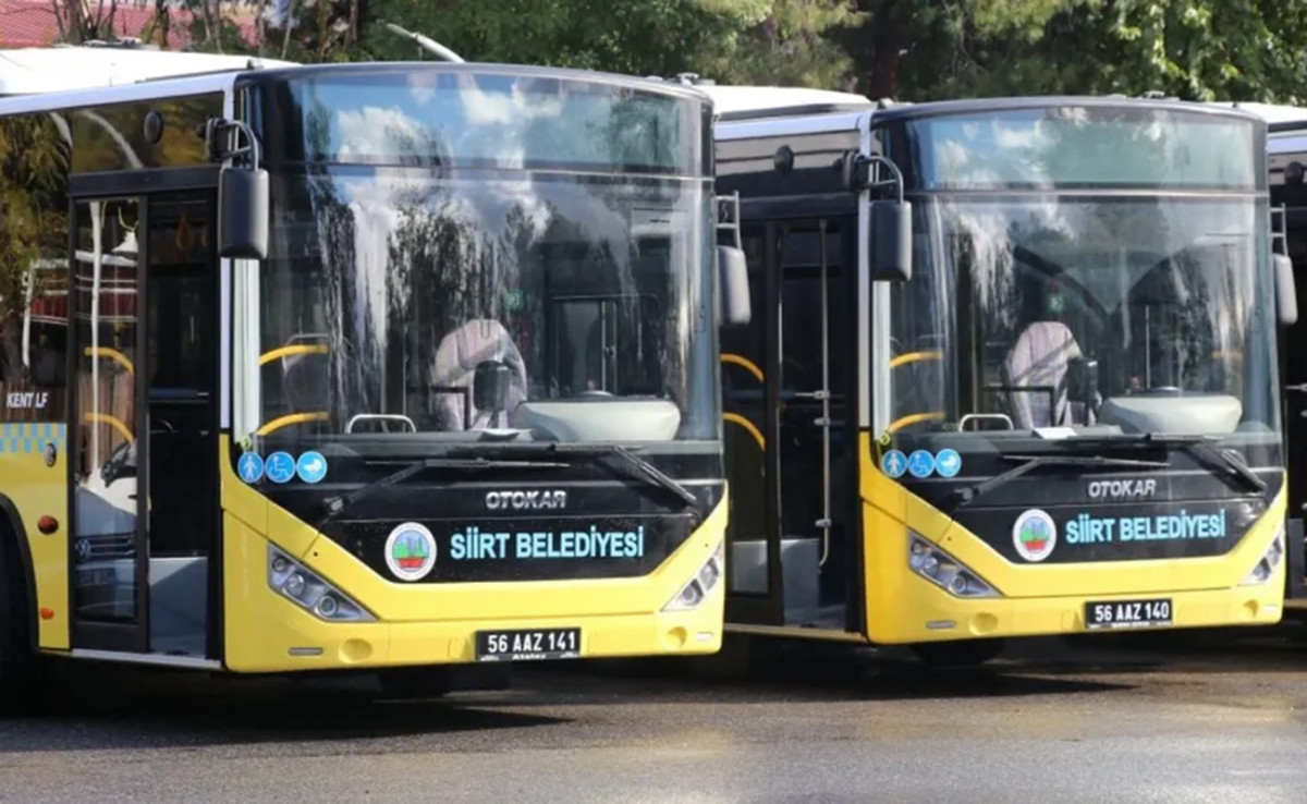 Siirt'te Şehir İçi Ulaşımda Yeni dönem!
