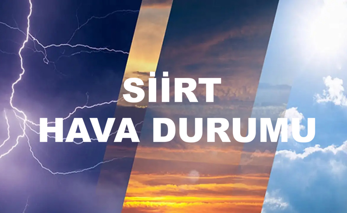 Siirt'te soğuk hava etkisini sürdürecek mi? İşte 5 günlük hava durumu tahmini