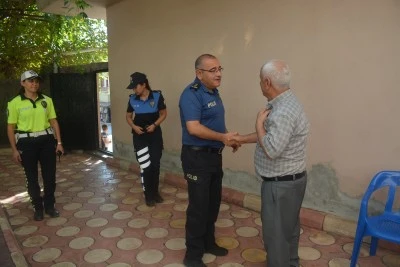 Silopi İlçe Emniyet Müdürü Aydın'dan gazilere ziyaret