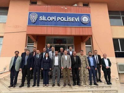 Silopi Kaymakamı &Ccedil;ağlar Partal, muhtarlarla bir araya geldi
