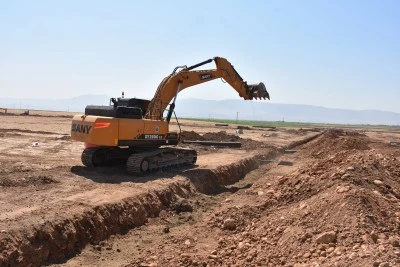 Şırnak'ta 1000 kişinin istihdam edileceği sera organize tarım bölgesi için altyapı çalışmaları başladı