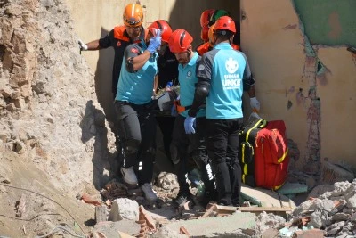 Şırnak'ta AFAD koordinesinde deprem tatbikatı yapıldı