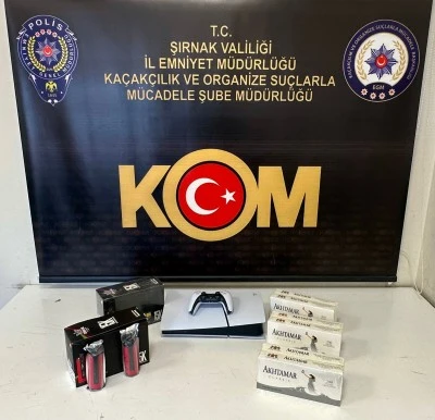 Şırnak'ta ka&ccedil;ak&ccedil;ılık operasyonlarında 3 zanlı tutuklandı