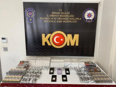 Şırnak'ta kaçakçılık operasyonlarında 6 zanlı tutuklandı