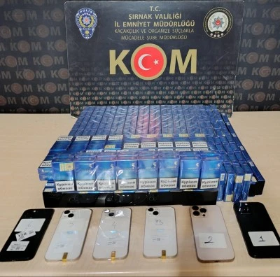 Şırnak'ta kaçakçılık operasyonlarında yakalanan 3 şüpheli tutuklandı