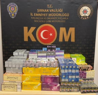 Şırnak'ta ka&ccedil;ak&ccedil;ılık ve asayiş operasyonlarında 2 ş&uuml;pheli tutuklandı