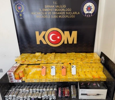 Şırnak'ta ka&ccedil;ak&ccedil;ılık ve asayiş operasyonlarında 3 ş&uuml;pheli tutuklandı