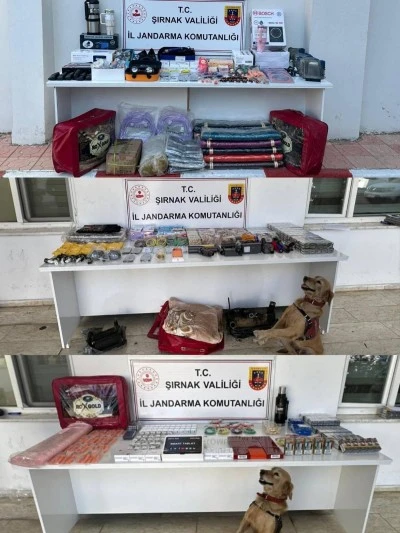 Şırnak'ta kaçakçılık ve asayiş operasyonlarında 91 şüpheli hakkında işlem yapıldı