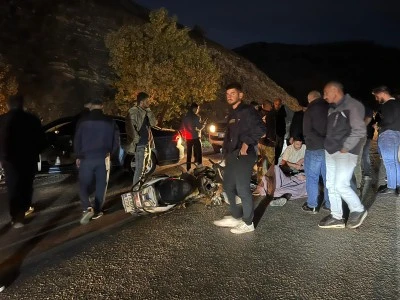 Şırnak'ta otomobille çarpışan motosikletin sürücüsü yaralandı