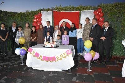 Şırnak'ta şehit çocuklarının doğum günü kutlandı