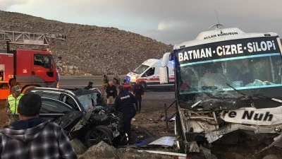 Şırnak'ta trafik kazasında 6 kişi yaralandı