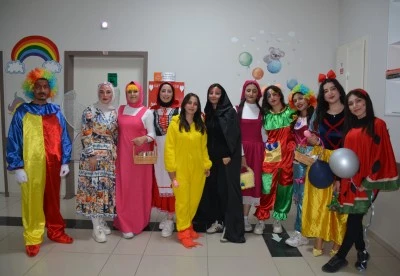 Silopi'de Üniversite Öğrencileri, Hasta Çocuklara Moral Verdi