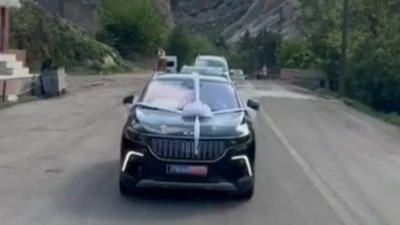 Şırnak Valisi'nden Jest: Togg, Gelin Arabası Oldu!