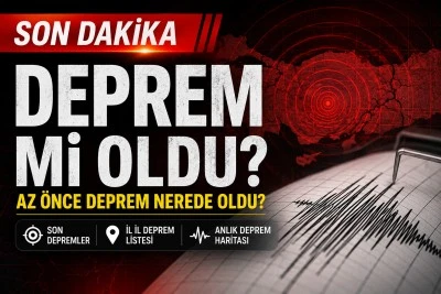 Son dakika deprem mi oldu? Az &ouml;nce deprem nerede oldu? 23 Ağustos 2026 AFAD ve Kandilli son depremler