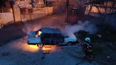 Tartışma Sonrası Babasının Aracını Yaktı