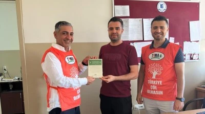 TEMA Vakfı'ndan Cizre'deki okula ziyaret