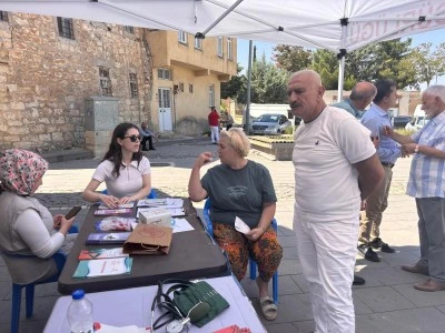 Tillo&rsquo;da Halk Sağlığı Haftası kapsamında sağlık taraması yapıldı