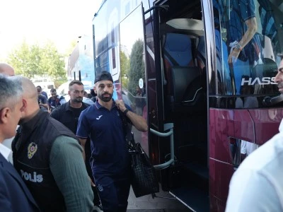 Trabzonspor kafilesi, Diyarbakır'a geldi