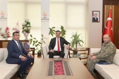 Tugay Komutanlığından Rekt&ouml;r Şındak&rsquo;a Ziyaret