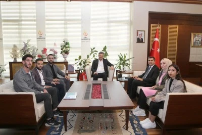 TÜGVA Heyetinden Siirt Üniversitesi Rektörüne Ziyaret