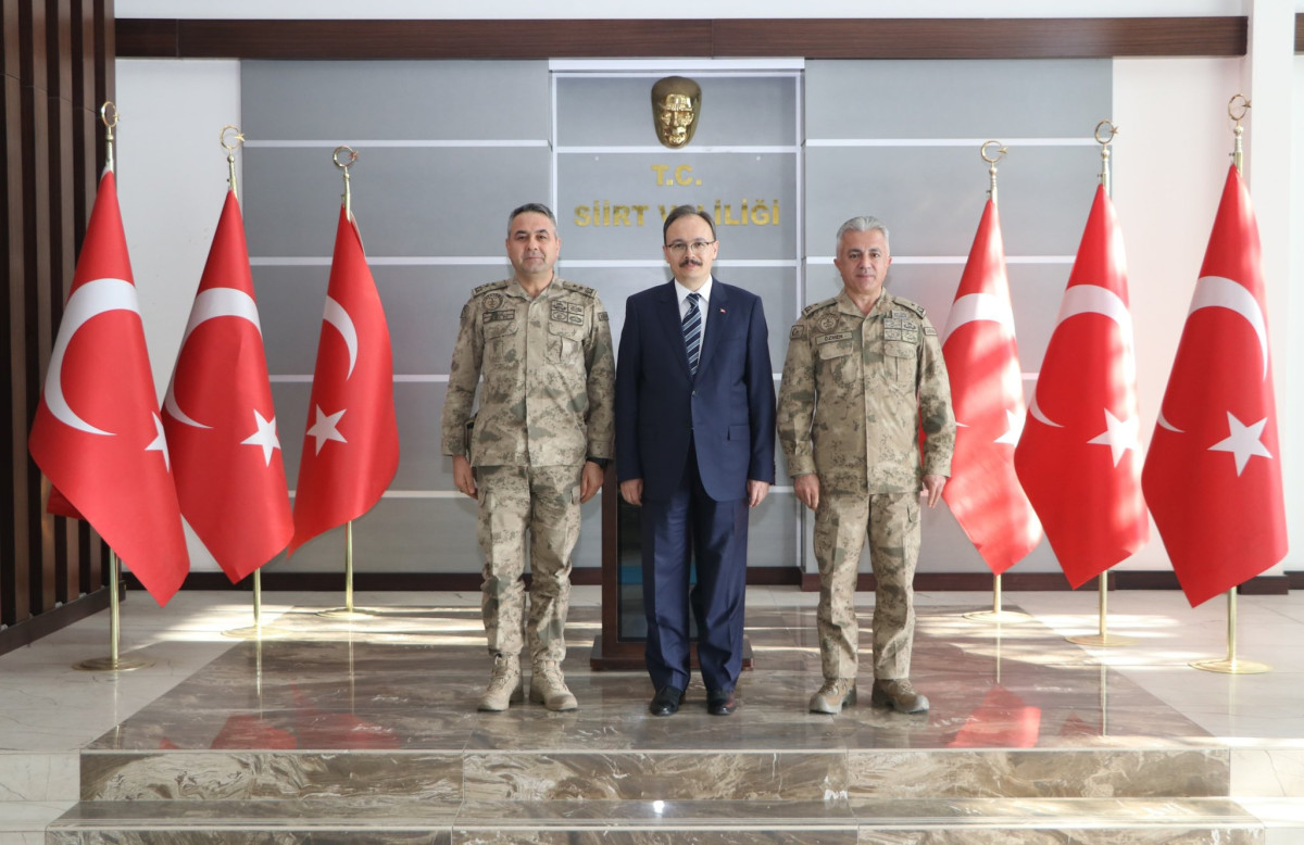 Tümgeneral Murat Bulut’tan Siirt Valisine Ziyaret