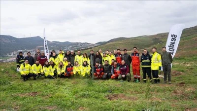 T&uuml;praş 100 bin fidan bağışıyla 4 ilde ağa&ccedil;landırma &ccedil;alışmalarına katkıda bulundu