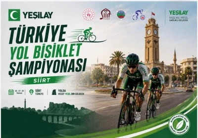 T&uuml;rkiye Yol Bisiklet Şampiyonası Siirt'te d&uuml;zenlenecek: Sporcular 26-28 Haziran'da pedal &ccedil;evirecek