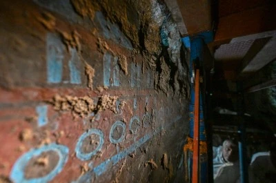 Urartuların yer altındaki gizemli yapısındaki duvar resimlerine özel koruma